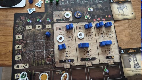 Brettspiel Teddy: Was kam auf den Teddytisch? - Roll to the Top!, Score 5, Rauha, Pest