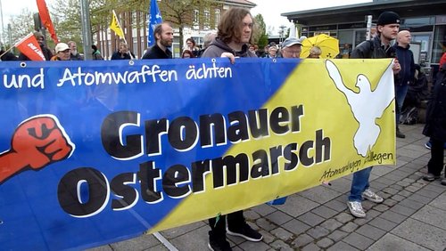 MNSTR.TV: Ostermarsch Gronau, Demonstrationen in Washington, Gedenken an Papst