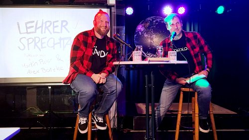 Lehrersprechtag: Jubiläumsfolge live auf der Bühne