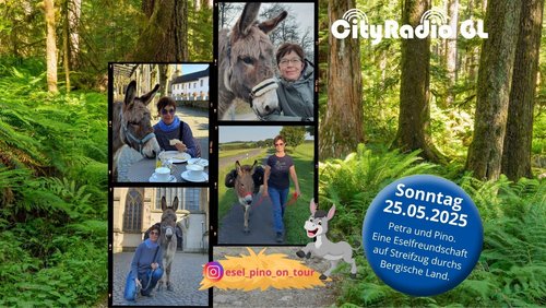 CityRadio GL: Neue Tempo-30-Zone, Schnuppertour, Petra und Esel Pinto