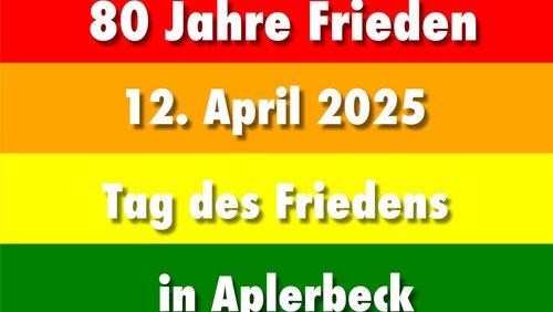 DO-MU-KU-MA: "Tag des Friedens" in Dortmund-Aplerbeck