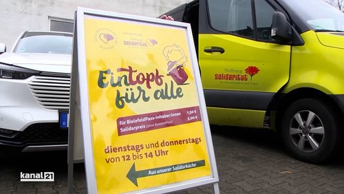 SOLIDARITÄTER*INNEN: Suppenausgabe-Container, Kulturöffner
